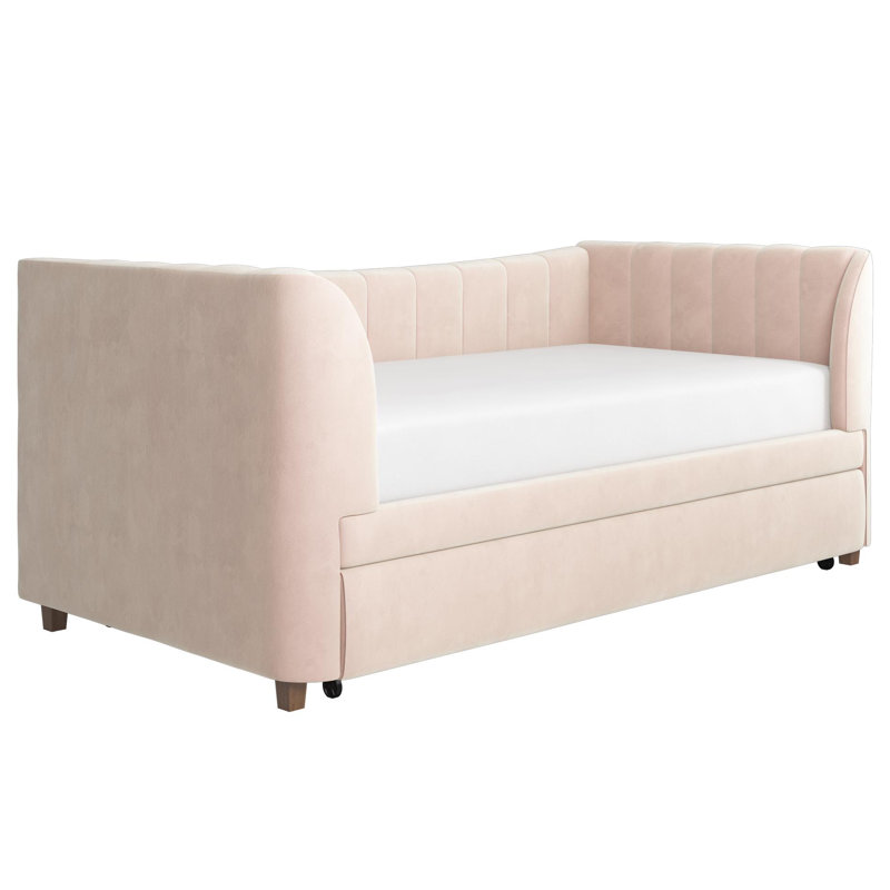 Little Seeds Valentina TwinUpholstered Daybed with Trundle & Reviews